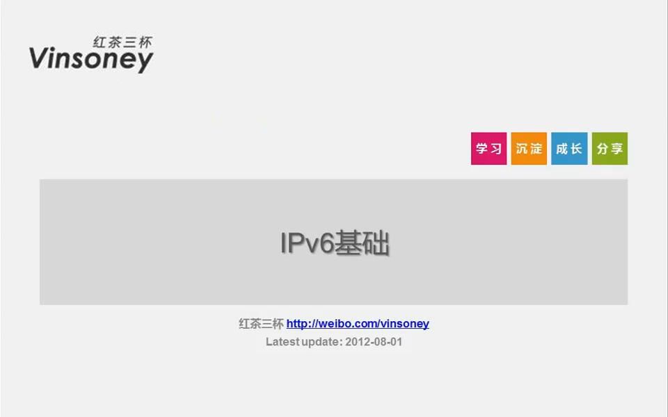 IPV6详解 红茶三杯哔哩哔哩bilibili