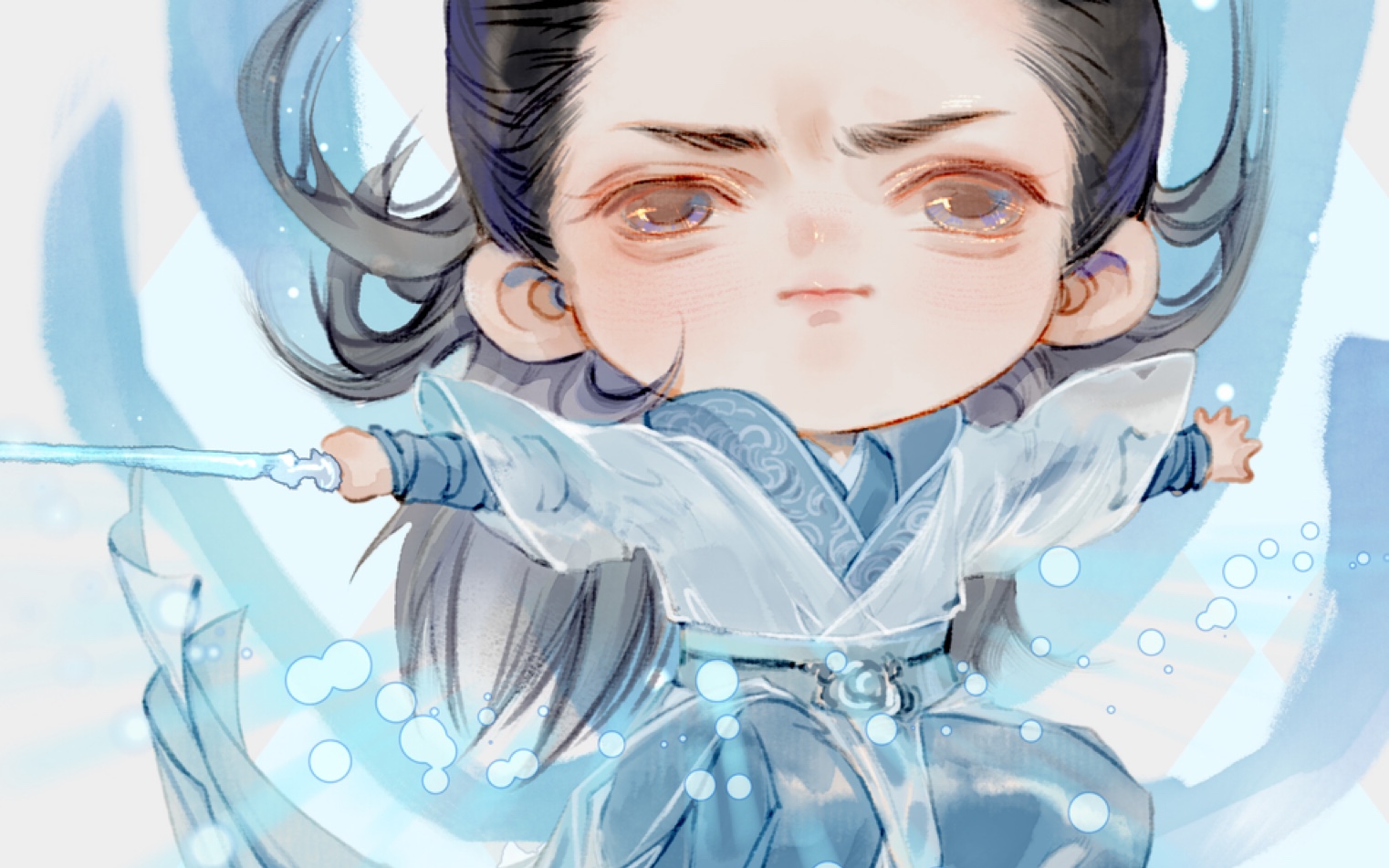 【绘画过程】【润玉】一只魔界玉