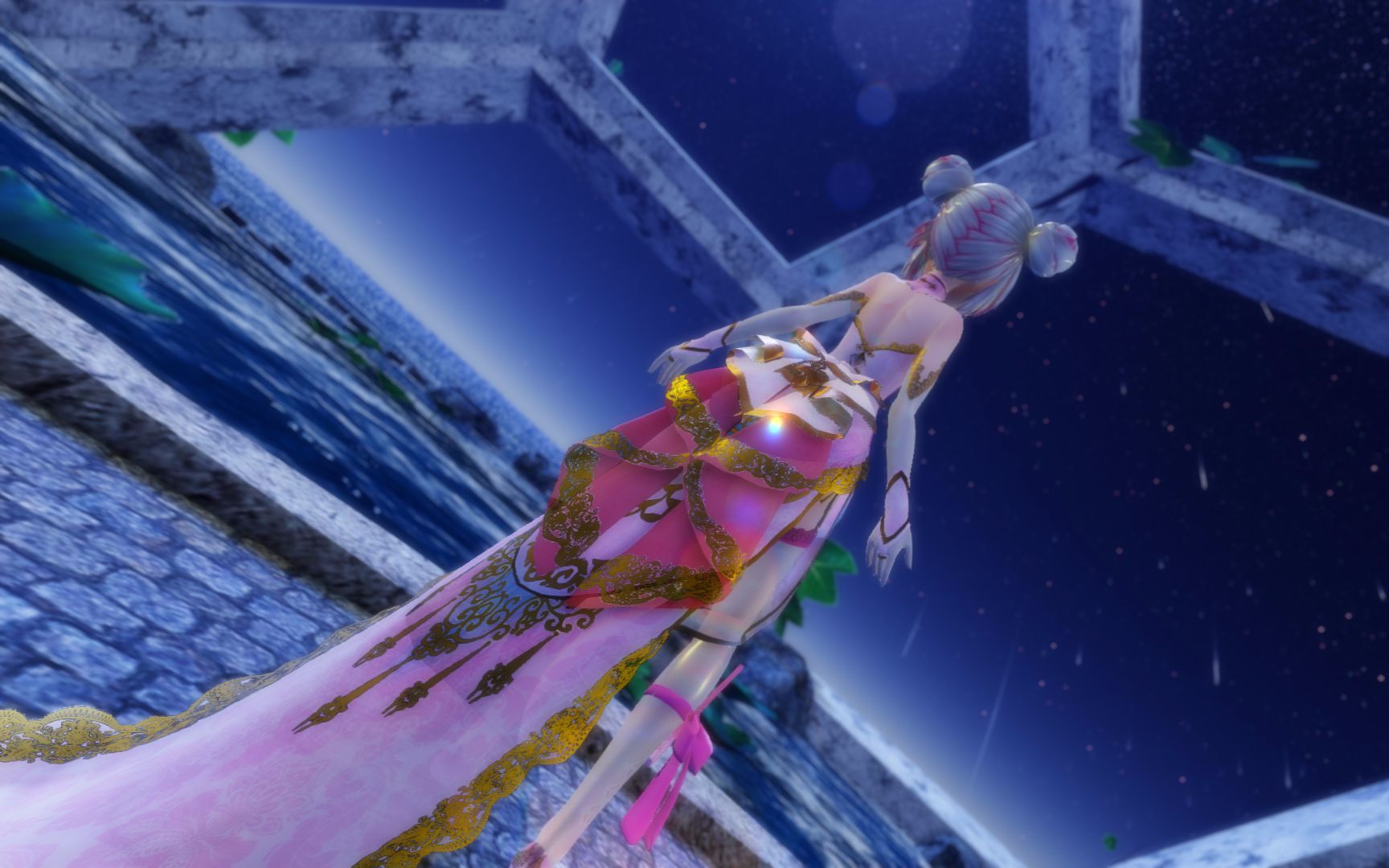 78王者荣耀小乔/唯美向mmd78想看你眼睛,你却给我背影78