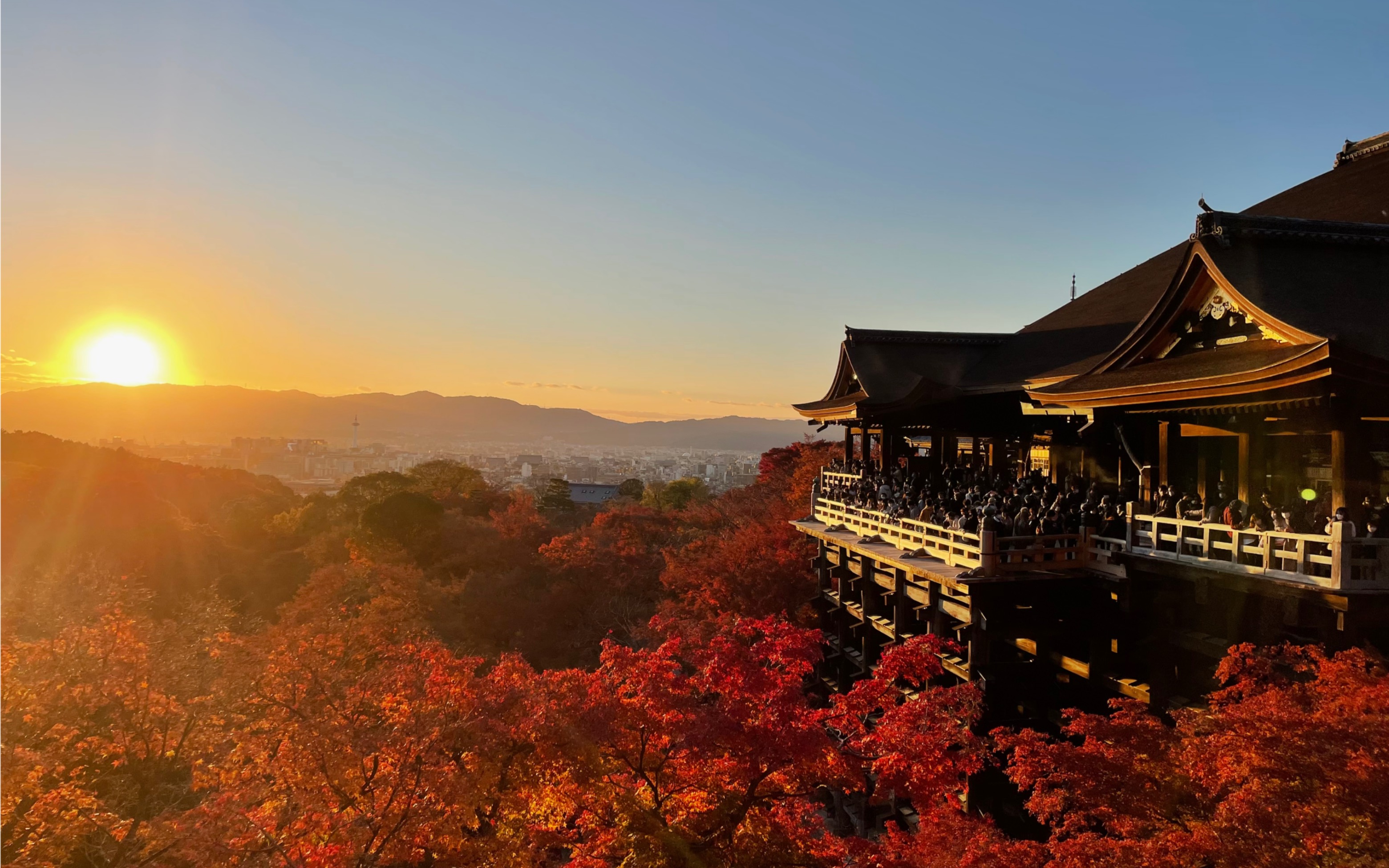京都 紅葉 清水寺