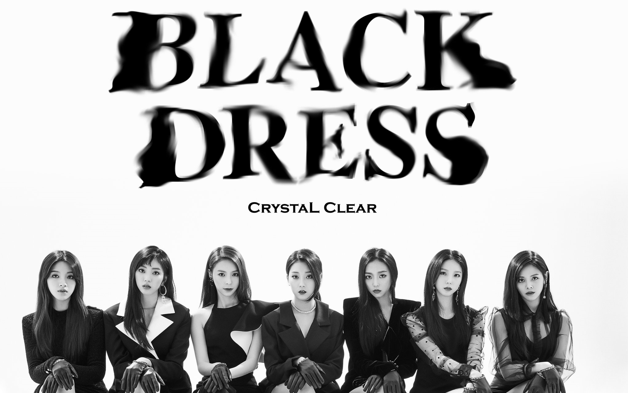 舞台混剪一秒变装clcblackdress