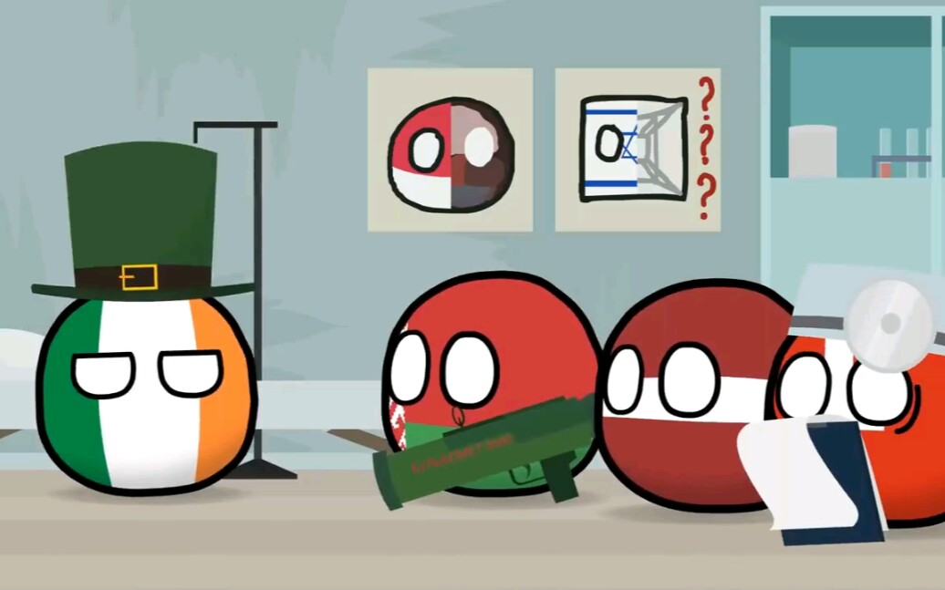 countryballs №50 - 爱尔兰,你还好吗(下半部分)_哔哩哔哩_bilibili