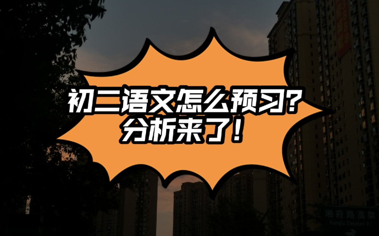 【暑期预习好帮手】八年级上册语文 初二语文上册 人教版名师同步教学八年级语文上册 初二上册语文 初中语文八年级上册语文哔哩哔哩bilibili