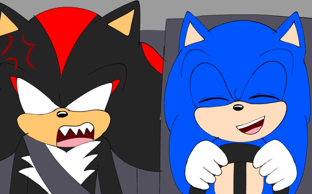 【索尼克/黑青】秋名山车神!