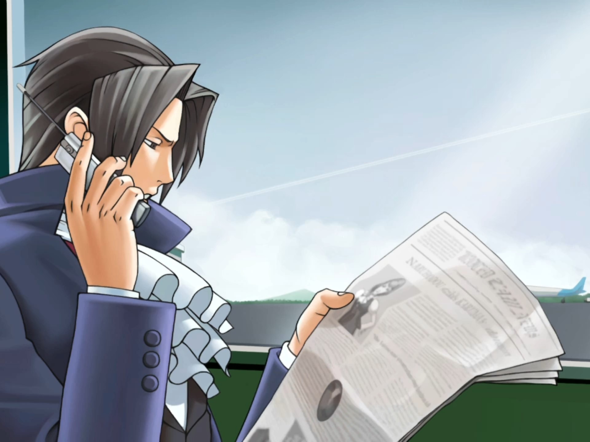 默默关注成步堂的御剑