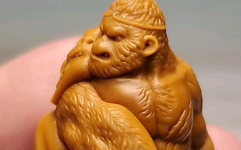 山鬼核雕 #山鬼恶僧佛爷 #山鬼大圣