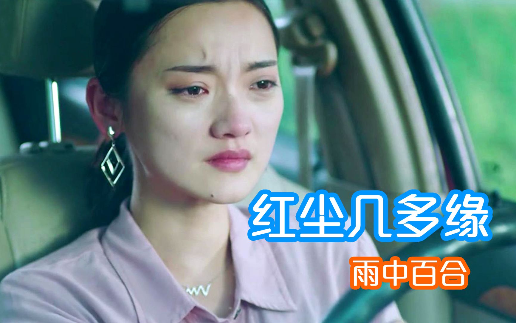 [图]伤感情歌！雨中百合《红尘几多缘》温柔缱绻的曲调，令人陶醉