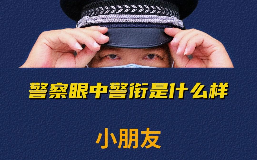 警察眼中的警衔是什么样!哔哩哔哩bilibili