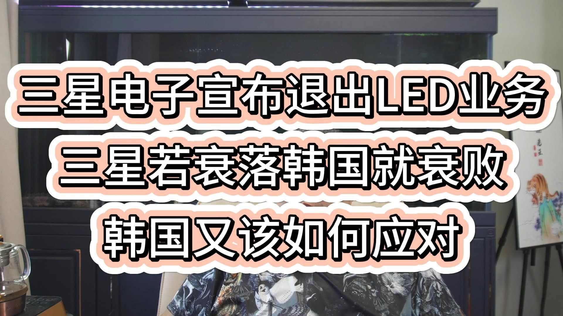 三星电子宣布退出LED业务,三星若衰落韩国就衰败,韩国又该如何应对?哔哩哔哩bilibili