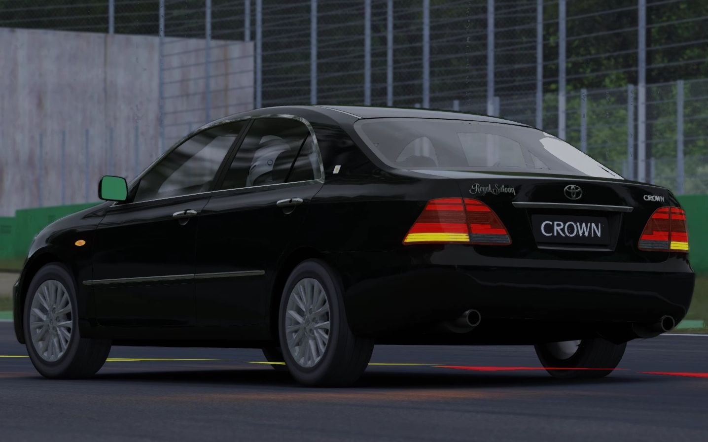 丰田 皇冠 12代 toyota crown s180 蒙扎赛道