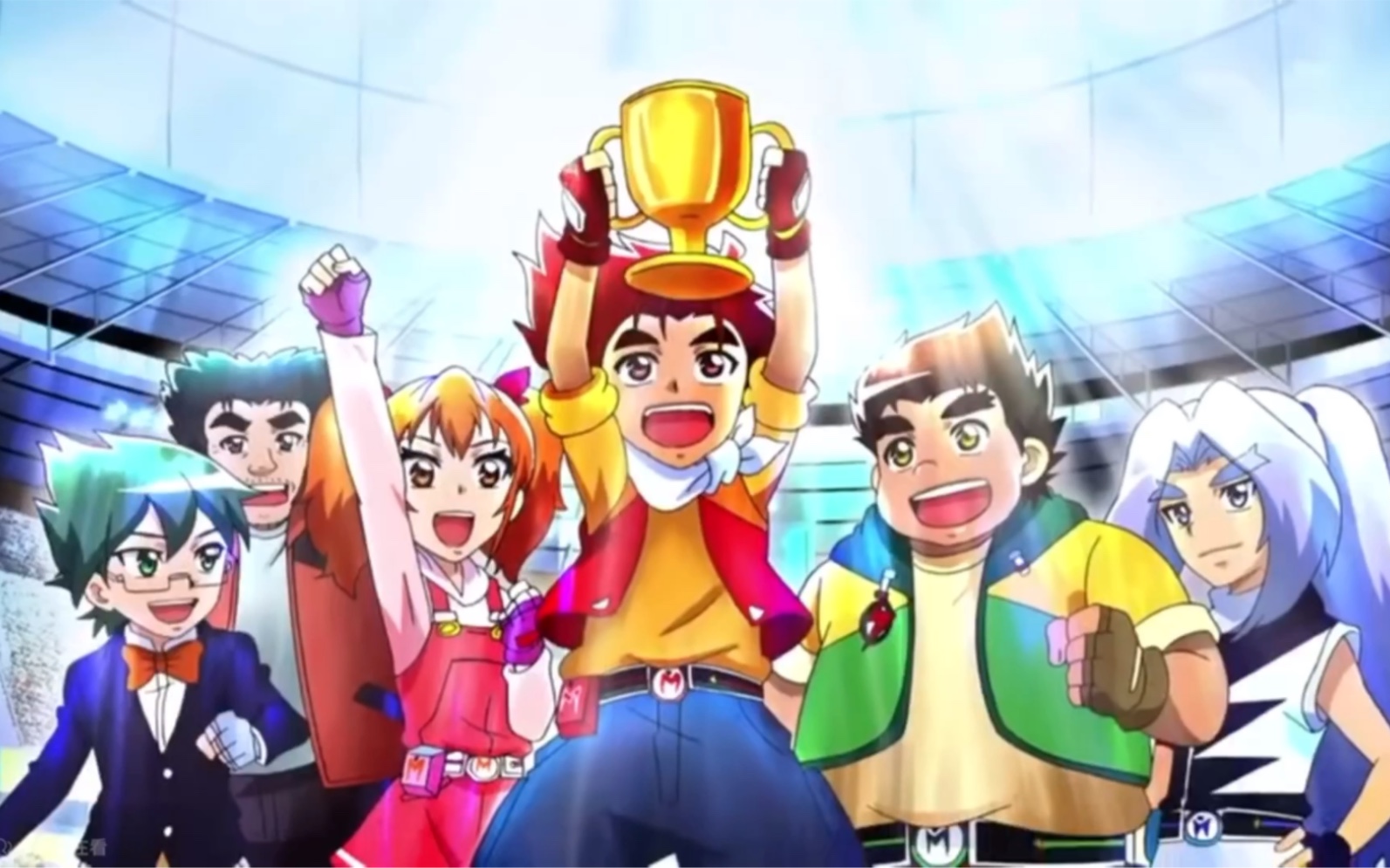 【魔幻陀螺|天澜队混剪|回忆童年|燃向剪辑】天澜队 向着冠军出发!