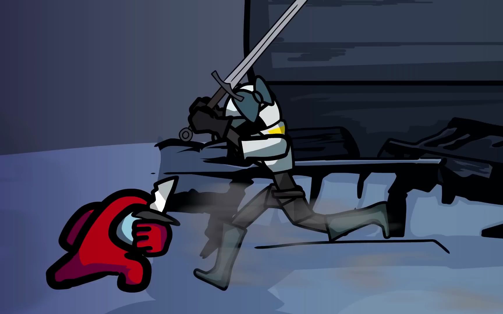 【among us】小红组团大战无机杀手角色 part 2 - 视频下载 video