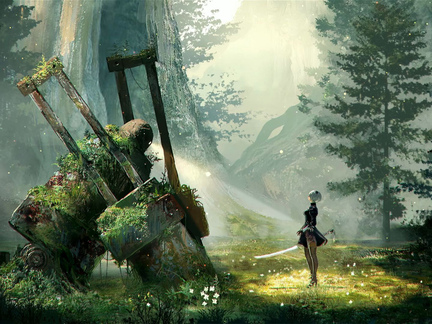 4k高清动态壁纸 15 尼尔黎明