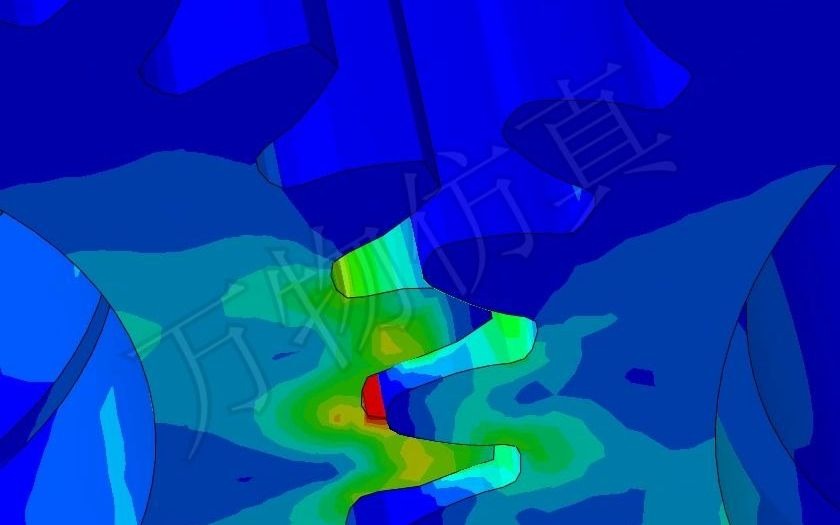 齿轮传动应力仿真哔哩哔哩bilibili