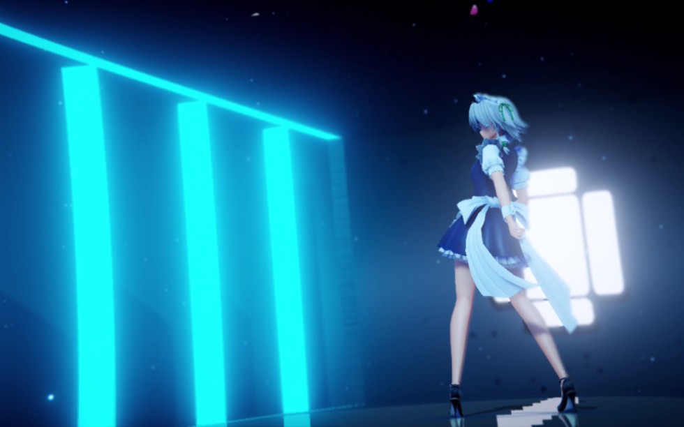 【十六夜咲夜】Gimme*Gimme(东方MMD)哔哩哔哩bilibili