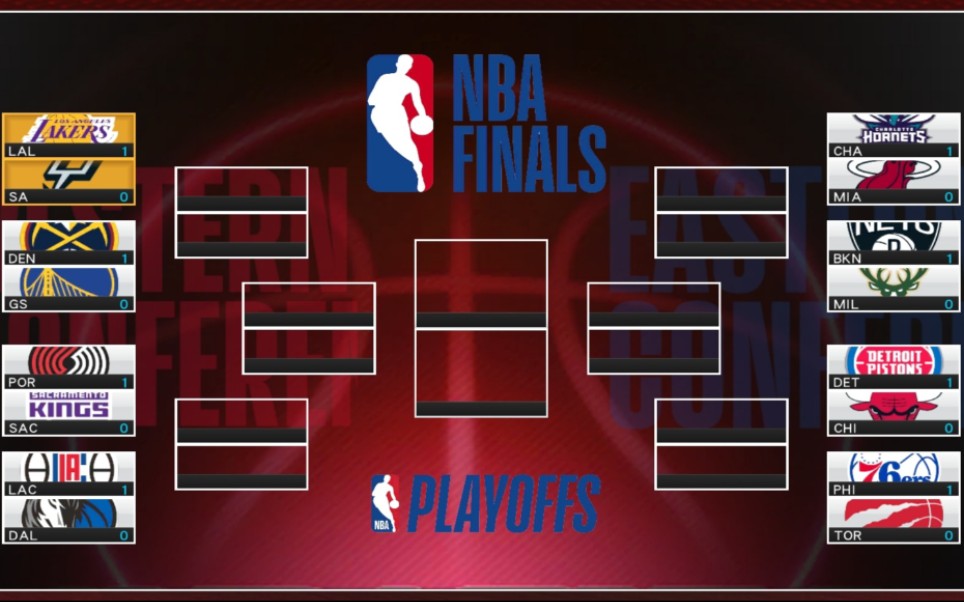 nba2019-2020赛季playoffs【2k手机版】名人堂真实模拟.