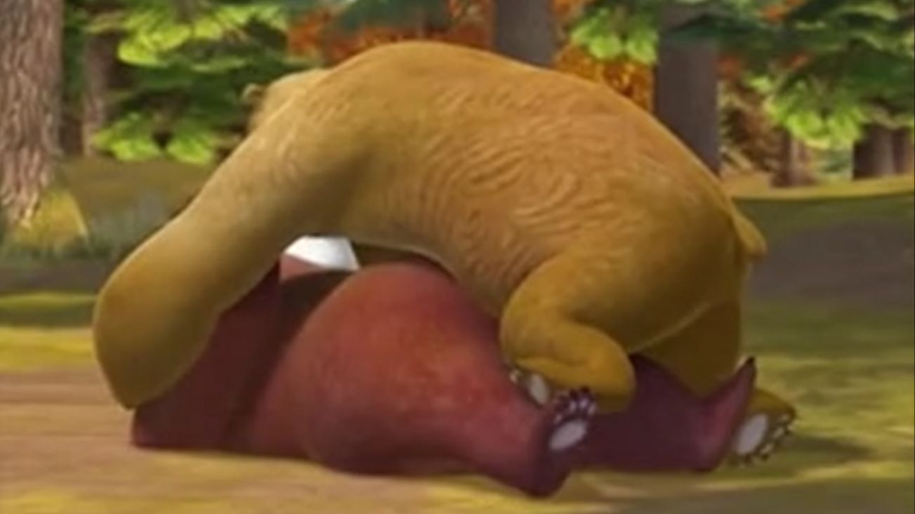 熊二打舞萌粉tap气急败坏暴揍熊大