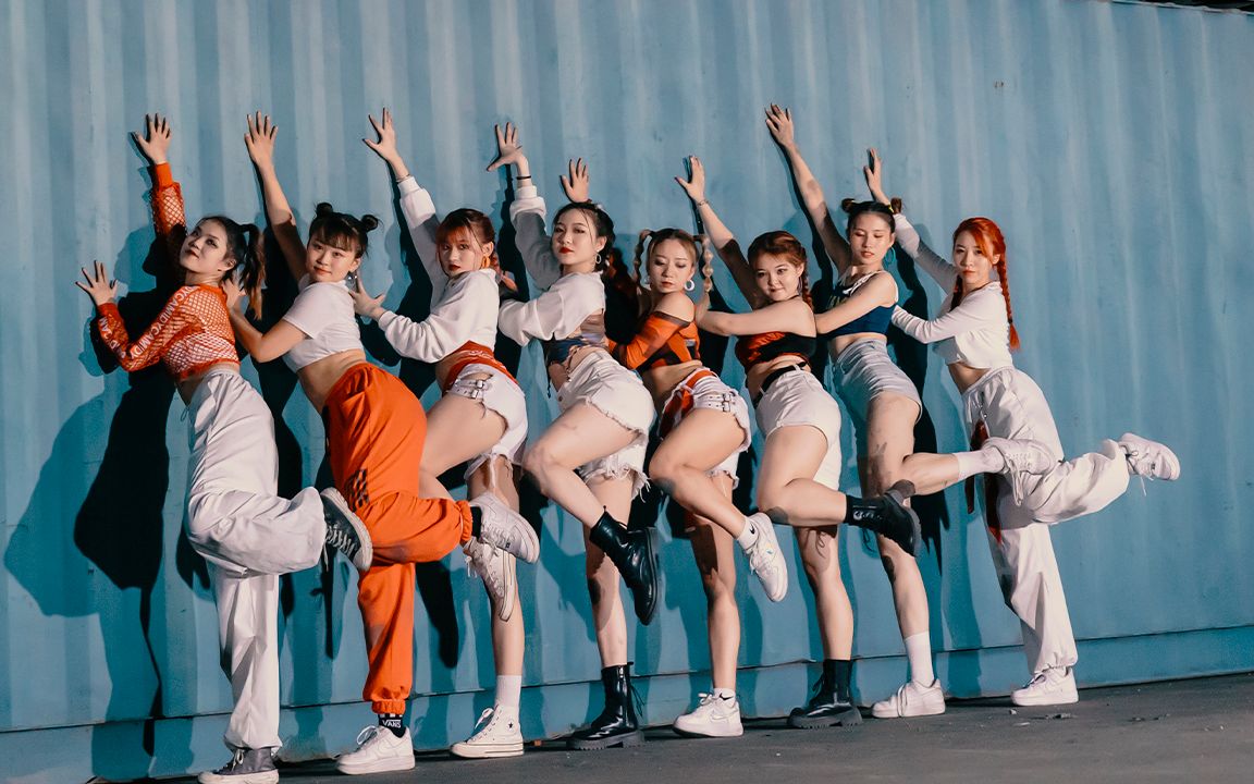 燃炸啦韩风编舞blackpinkbigbang单色舞蹈郑州流行舞进修教练班