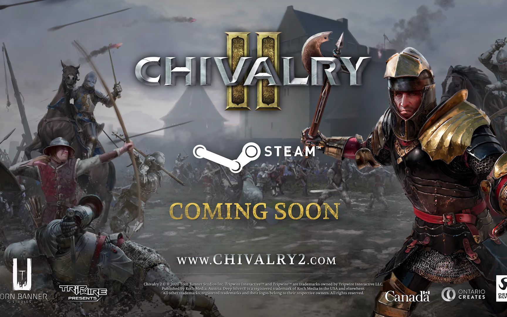 【游戏预告】chivalry 2