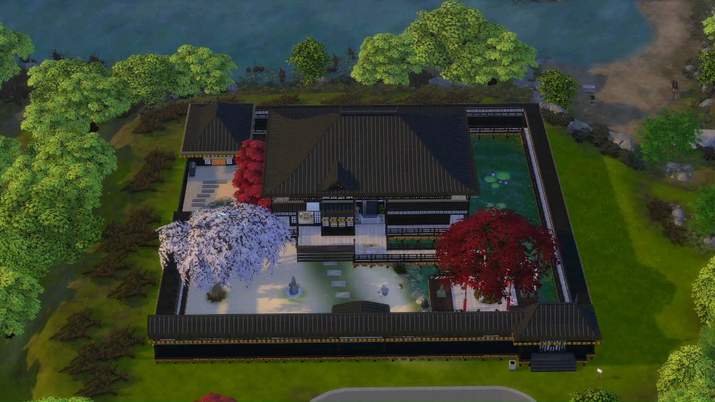 日式建筑模拟人生房屋设计