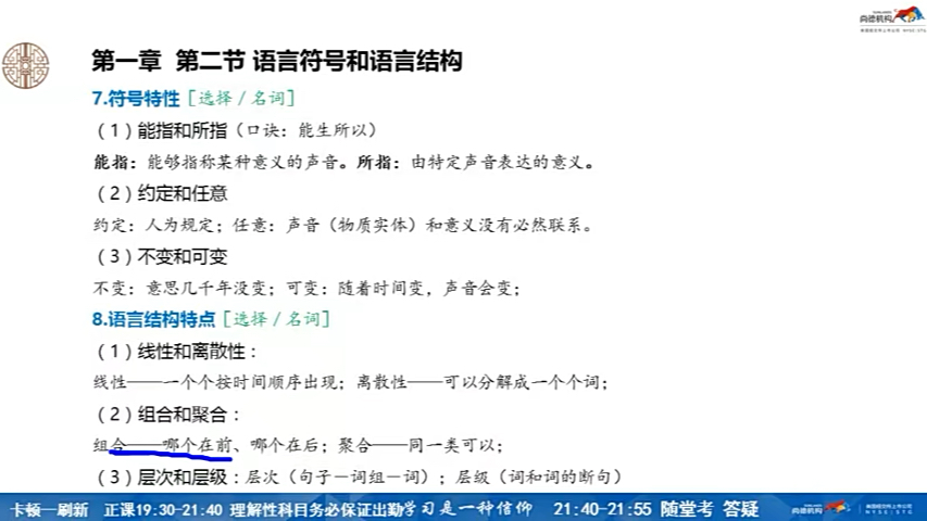 [图]自考汉语言文学本科-语言学概论1