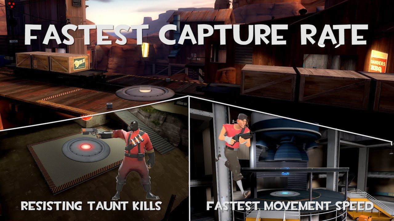 [图]TF2: Fastest Capture Rate, Resisting Taunt Kills, and Fastest Speeds