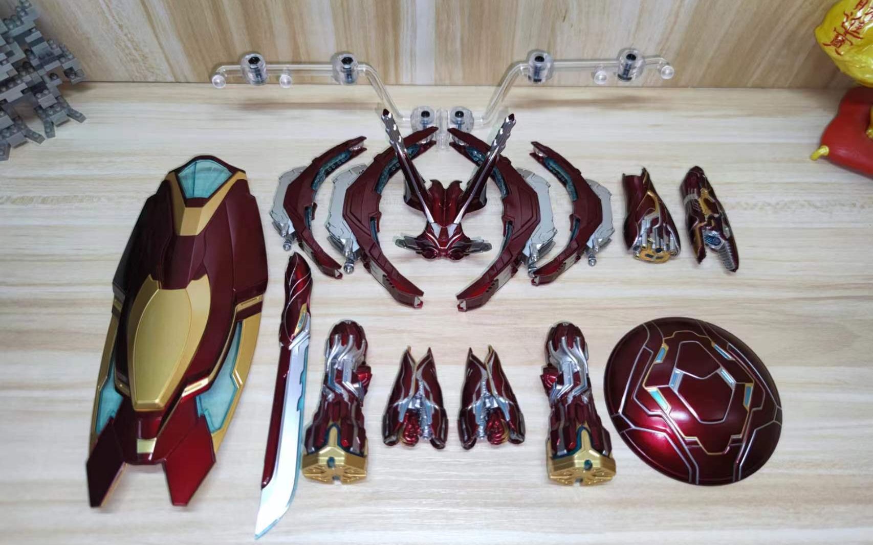 【复仇者联盟3:无限战争】threezero dlx marvel 无限传奇 mk50配件包