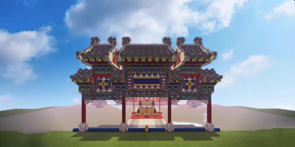 minecraft牌坊中式古建