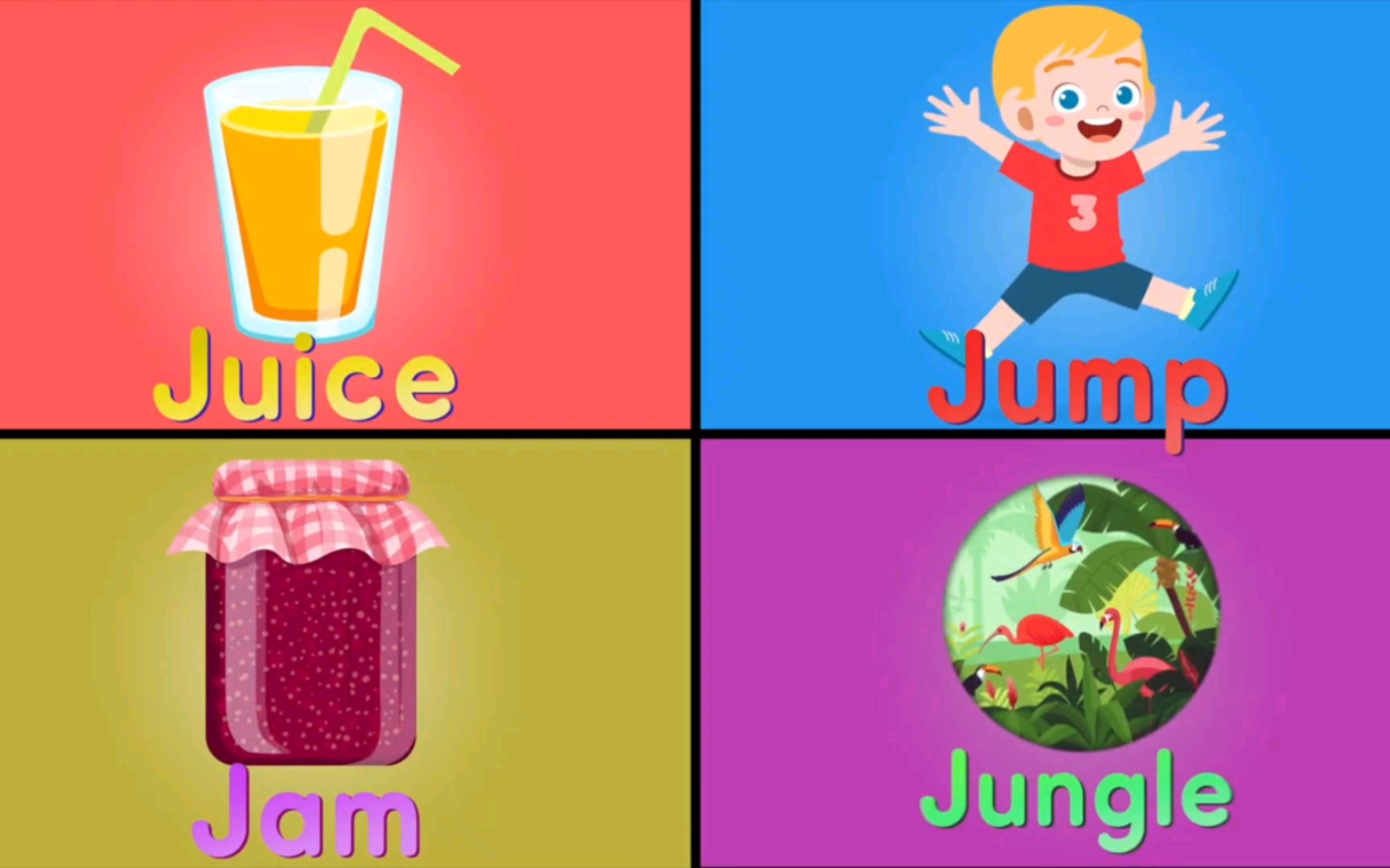 【英语启蒙】letter j | 开头j的单词