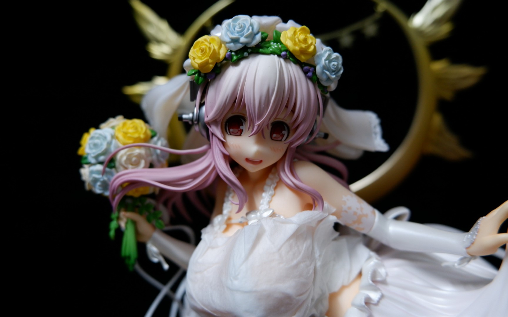 手办分享良笑社索尼子10周年婚纱ver16手办