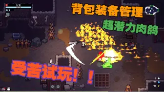 Download Video: 超潜力肉鸽动作+神器装备系统！超爽受苦试玩【Sephiria】像素Roguelite