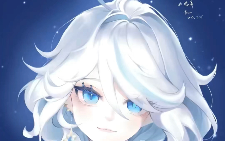 临摹/芙卡洛斯 我宣布!乐子神 有大饼属性让芙芙再上n个台阶!