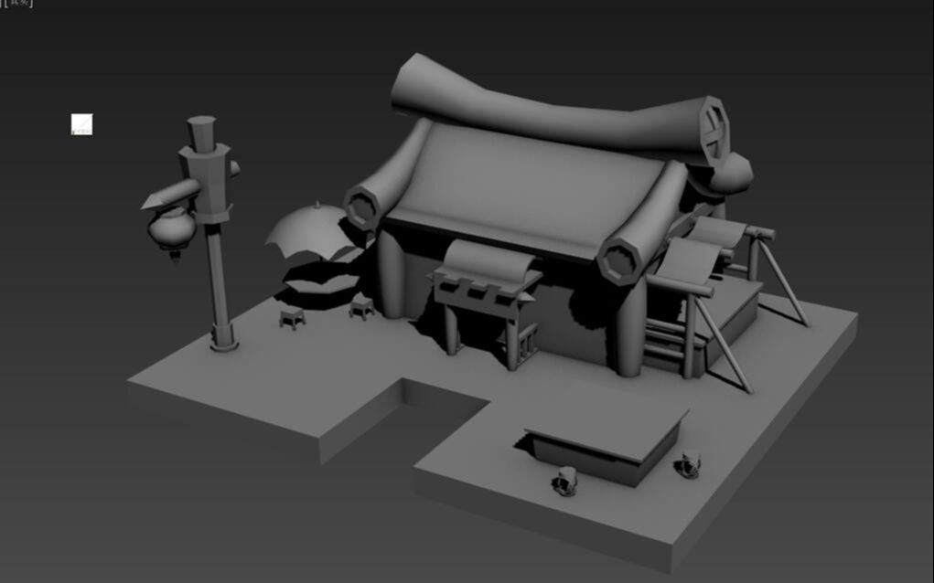 卡通动画房子零基础新手教程3d建模