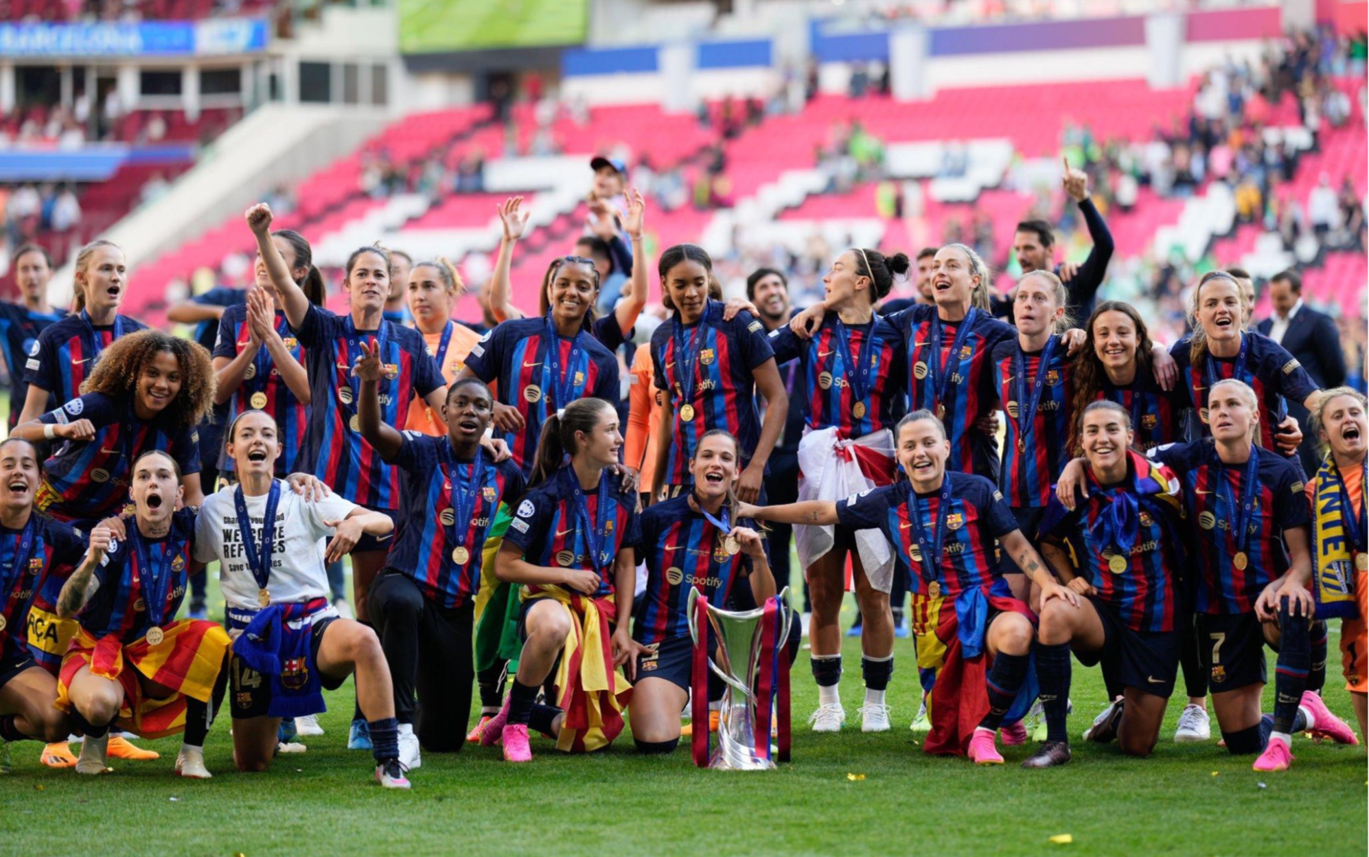 【巴萨女足】22-23赛季欧冠决赛回忆混剪