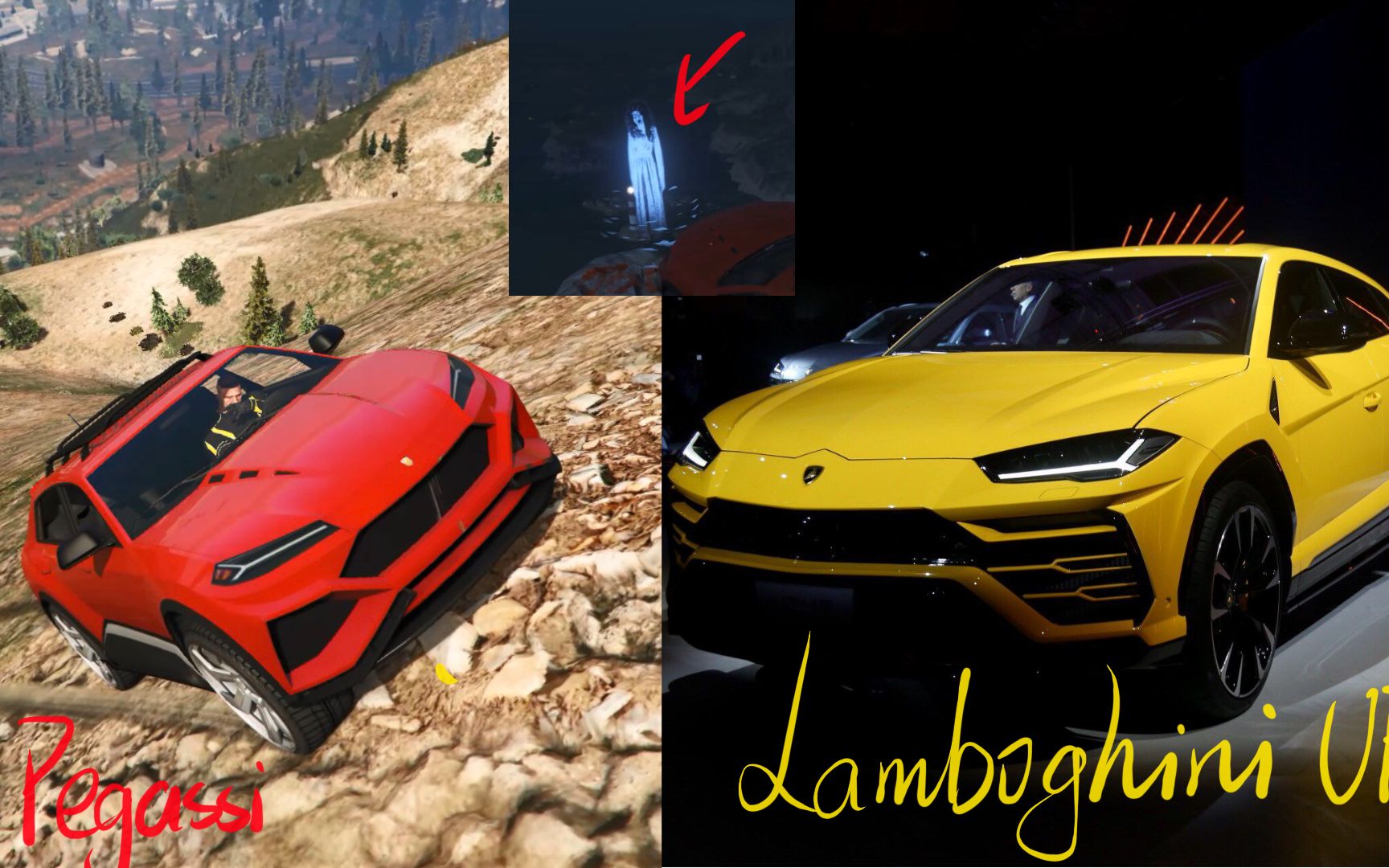 gtaol兰博基尼urus线上同款载具佩嘉西斗牛越野性能评测p2有彩蛋