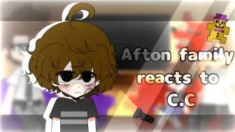 Скачать видео: AFTON FAMILY REACTS TO C.C // PART (3/4) // GACHA FNAF // FULLY TWEENED