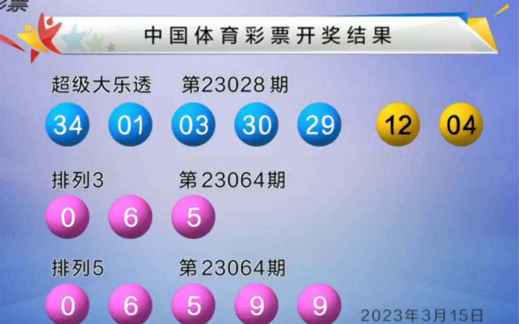 3/15 排三开奖 恭喜兴盛又收米