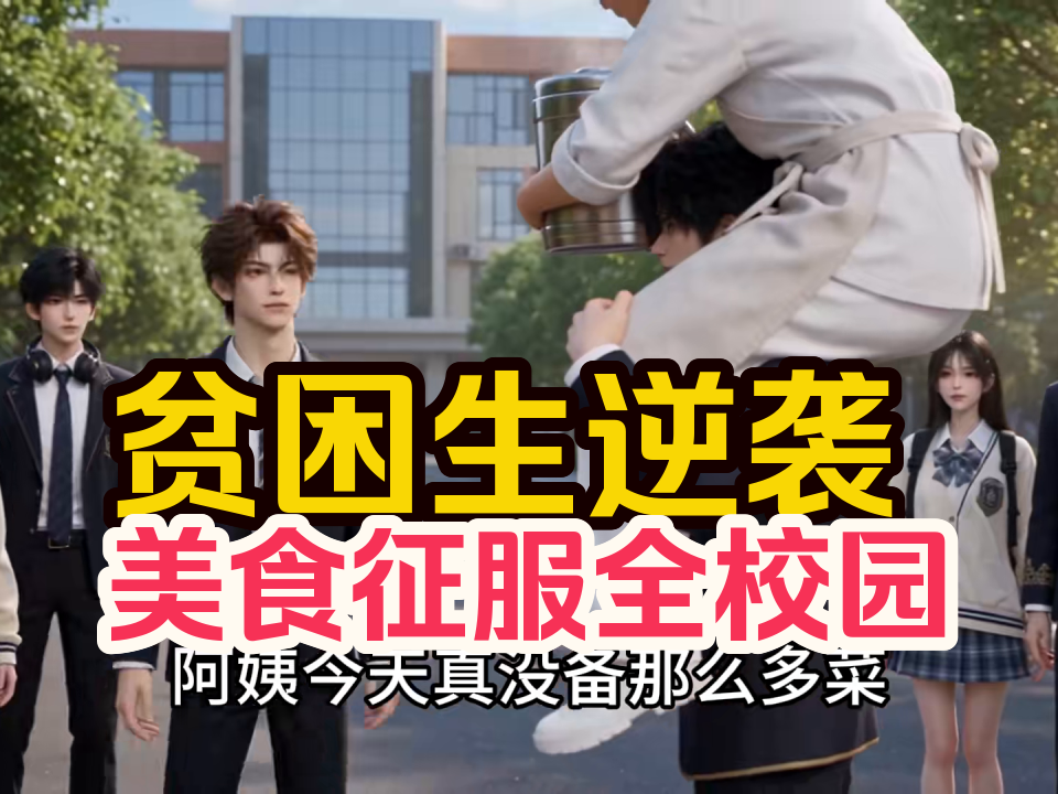 我不需要昂贵的奢侈品，我只需要一双手艺就能让整座学校为我服务，这种降维打击的感觉，简直不要太爽。