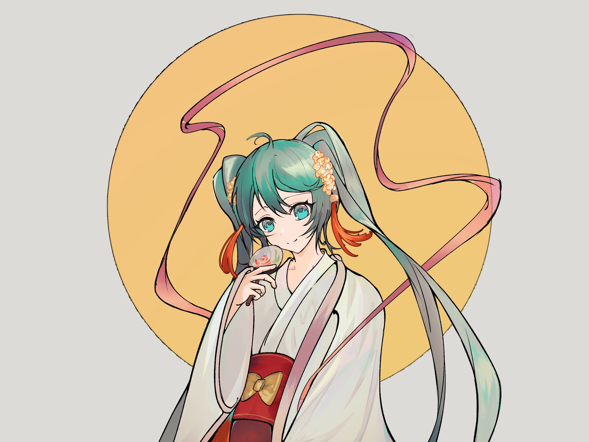 中秋初音壁纸图片