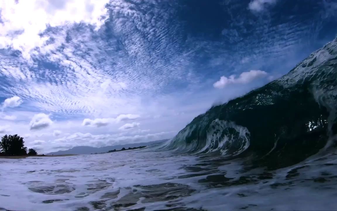 视频素材 ▏k1557 2K画质蓝色海底海洋海水海浪浪花浪潮翻腾特写歌舞晚会表演大屏幕舞台LED背景视频素材 动态壁纸哔哩哔哩bilibili