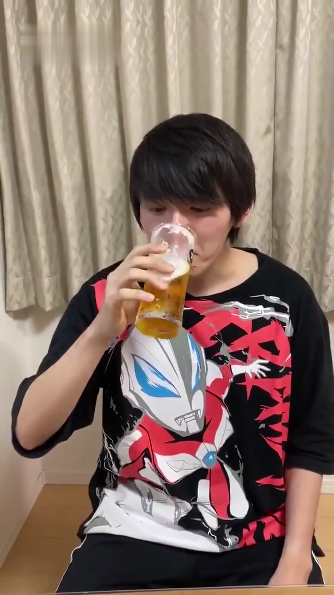 滨田龙臣第一次喝酒感谢生我养