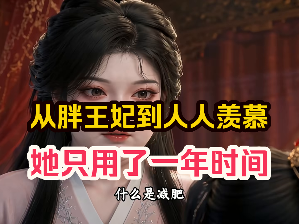 【抢先看】穿越到古代当王妃，没有系统没有空间没有金手指，她唯一拥有的就是不服输的劲头，从胖瘦开始逆袭人生，读书经商带娃全拿下，把自己