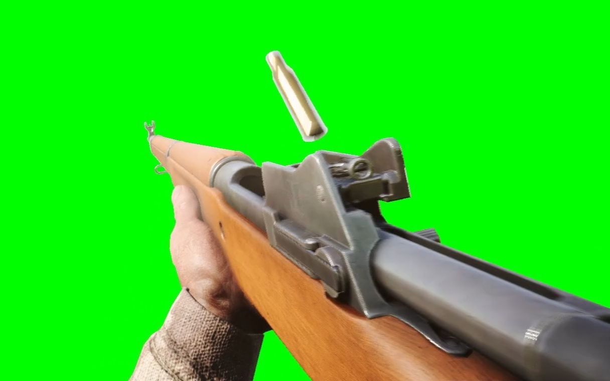 【绿幕素材】战地1p14大炮鸟射击 无水印