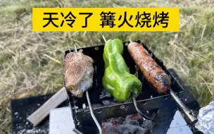 Tải video: 篝火烧烤  冬日周末放松减压 SOLO露营 美食烤肠