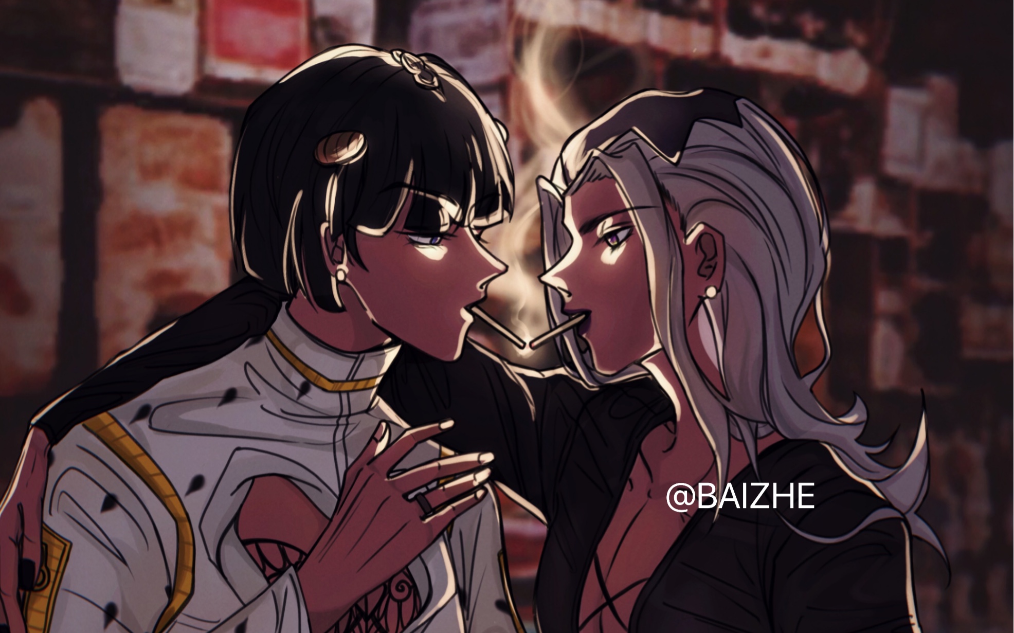 【jojo/茶布绘画过程】我讲铭记我们的过去_哔哩哔哩 (゜-゜)つロ