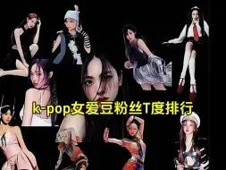 Скачать видео: 2024年kpop女爱豆粉丝战力T度排行