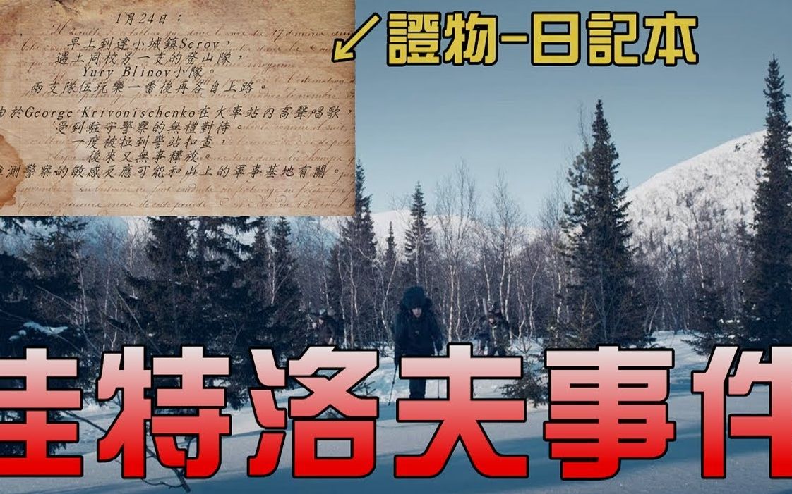 著名的佳特洛夫九人死亡事件大揭秘,到底是人为还是雪怪作祟?哔哩哔哩bilibili