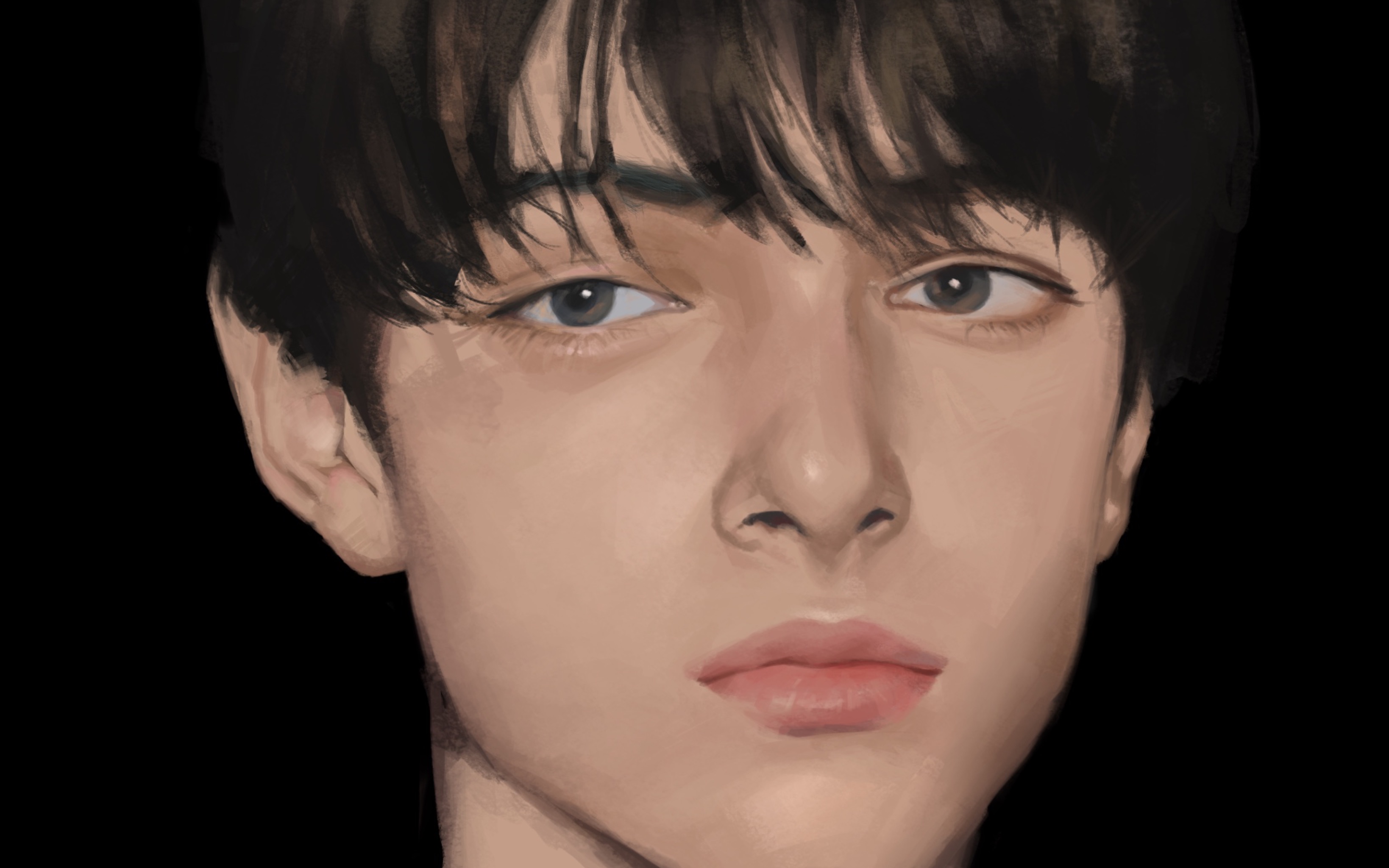 【板绘分享】一个帅哥/教程