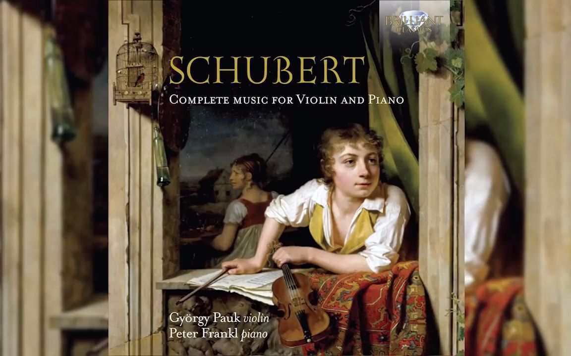 舒伯特小提琴与钢琴曲全集 Schubert Complete Music for Violin and Piano哔哩哔哩bilibili