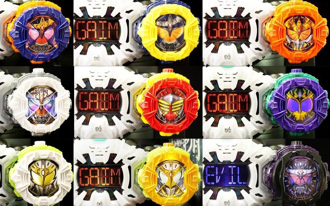 【搬运】假面骑士zio 铠武系列表盘